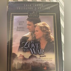 NWT Hallmark Gold Crown Collector's Edition DVD - In Love and War